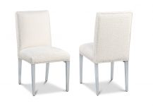 Kenova Metal Leg Fabric Side Chairs