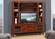Brooklyn 74” HDTV Cabinet With Hutch