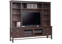 Brooklyn 84” HDTV Cabinet With Hutch