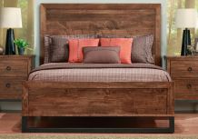 Cumberland Bed With Low Footboard w/wood Head