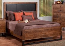 Cumberland Bed w/Upholstered Headboard w/low Footboard