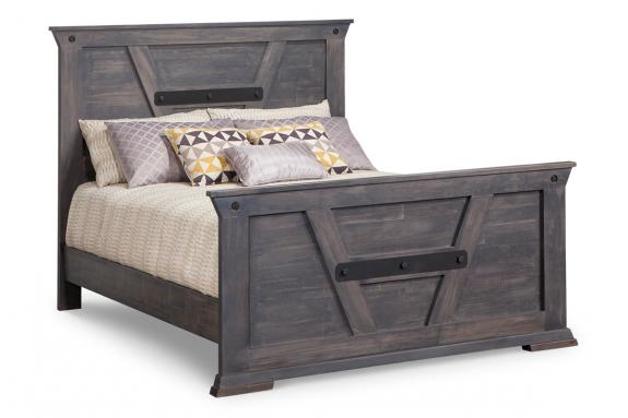Photo of Algoma Queen Bed with High Footboard