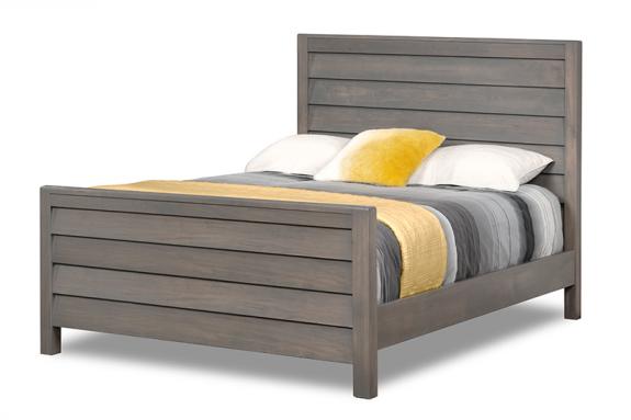 Photo of Portland Louvered Bed with High Footboard
