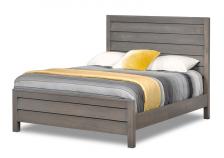 Portland Louvered Bed with Low Footboard
