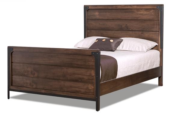 Photo of Portland Queen Wood Panel Bed