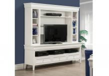 Photo of Monticello 84” HDTV Cabinet with Hutch