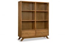 Tribeca Bookcase with 2 Drawers