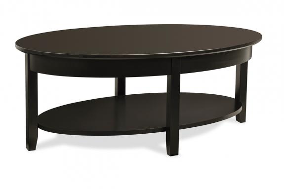 Photo of Demilune Elliptical Oval Coffee Table