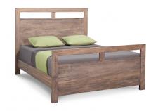 Steel City Bed w/High Footboard
