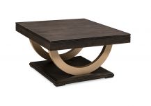 Contempo Coffee Table w/Metal Curves