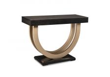 Contempo 36” Sofa Table w/Metal Curves