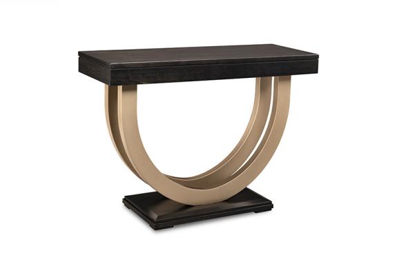 Photo of Contempo 36” Sofa Table w/Metal Curves