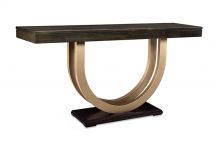 Photo of Contempo 72” Sofa Table w/Metal Curves