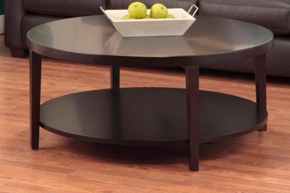 Photo of Stockholm Round Coffee Table with Shelf