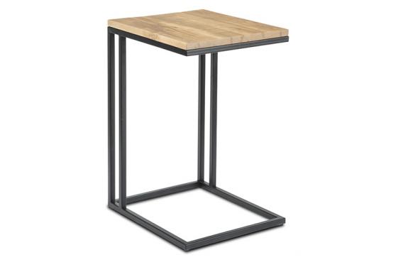 Photo of AlaCarte Snack Table with Metal Base