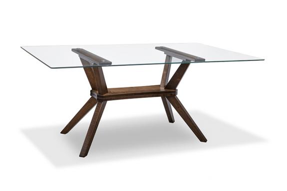 Photo of Tribeca GLASS Top Dining Table
